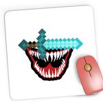PC, gaming si accesorii - Periferice PC - Mousepad - Mousepad Gaming Venom Minecraft Sabie Diamond Sword, 21x19 cm - Infinity.ro