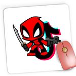 PC, gaming si accesorii - Periferice PC - Mousepad - Mousepad Gaming Deadpool Baby Ninja Tiktok, 21x19 cm - Infinity.ro