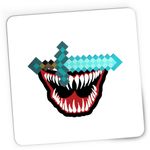 PC, gaming si accesorii - Periferice PC - Mousepad - Mousepad Gaming Venom Minecraft Sabie Diamond Sword, 21x19 cm - Infinity.ro