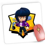 PC, gaming si accesorii - Periferice PC - Mousepad - Mousepad Gaming Bibi Brawl Stars, 21x19 cm - Infinity.ro
