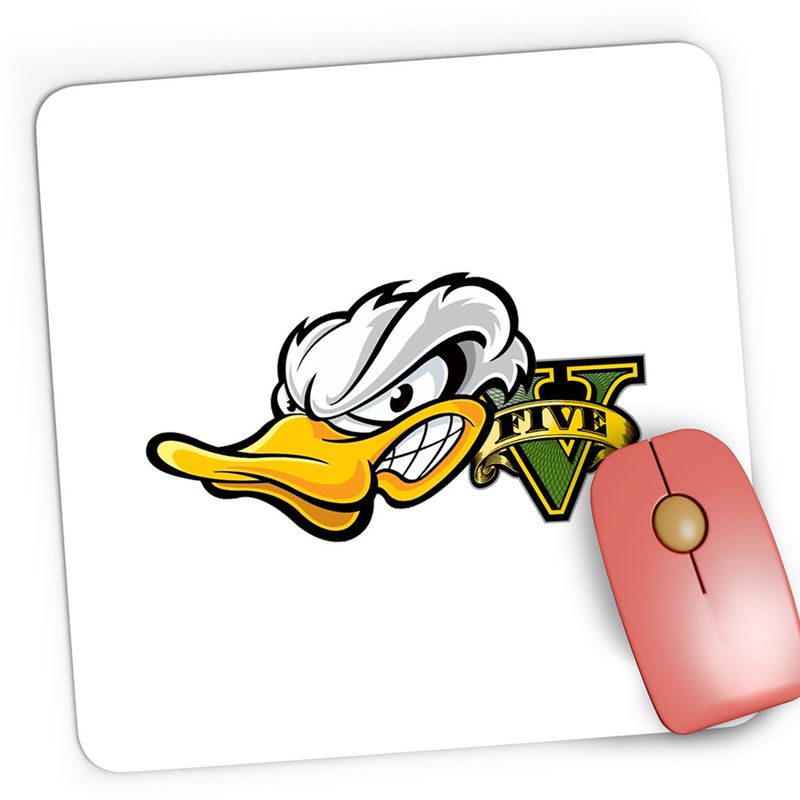 PC, gaming si accesorii - Periferice PC - Mousepad - Mousepad Gaming Donald Duck GTA, 21x19 cm - Infinity.ro
