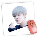 PC, gaming si accesorii - Periferice PC - Mousepad - Mousepad Gaming BTS Jimin Singer Kpop, 21x19 cm - Infinity.ro