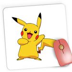 PC, gaming si accesorii - Periferice PC - Mousepad - Mousepad Gaming Pokemon Go Pikachu Youtube Card, 21x19 cm - Infinity.ro