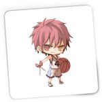 PC, gaming si accesorii - Periferice PC - Mousepad - Mousepad Gaming Kuroko no Basket Seijuro Akashi Chibi Anime, 21x19 cm - Infinity.ro