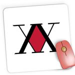 PC, gaming si accesorii - Periferice PC - Mousepad - Mousepad Gaming Hunter x Hunter Logo Emblem, 21x19 cm - Infinity.ro
