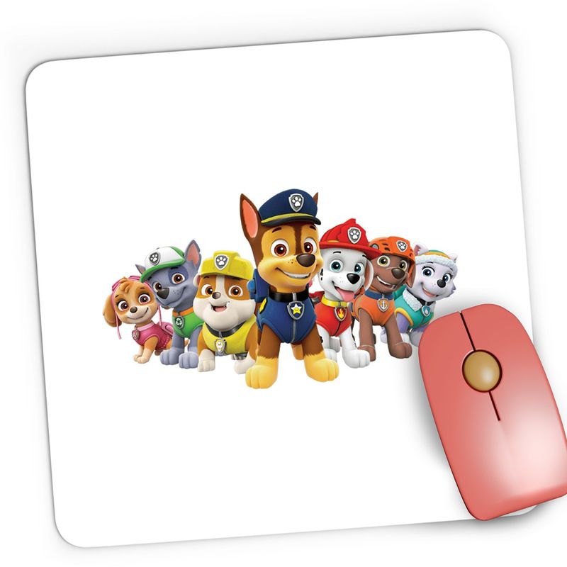 PC, gaming si accesorii - Periferice PC - Mousepad - Mousepad Gaming Paw Patrol All Team Gang Crew Game, 21x19 cm - Infinity.ro