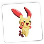 PC, gaming si accesorii - Periferice PC - Mousepad - Mousepad Gaming Plusle Pokemon Kilia Rabbit, 21x19 cm - Infinity.ro