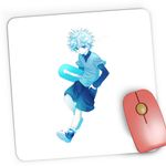 PC, gaming si accesorii - Periferice PC - Mousepad - Mousepad Gaming Hunter x Hunter Killua Zoldyck Anime, 21x19 cm - Infinity.ro