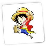 PC, gaming si accesorii - Periferice PC - Mousepad - Mousepad Gaming One Piece Monkey Luffy Palarie Paie Pescar, 21x19 cm - Infinity.ro