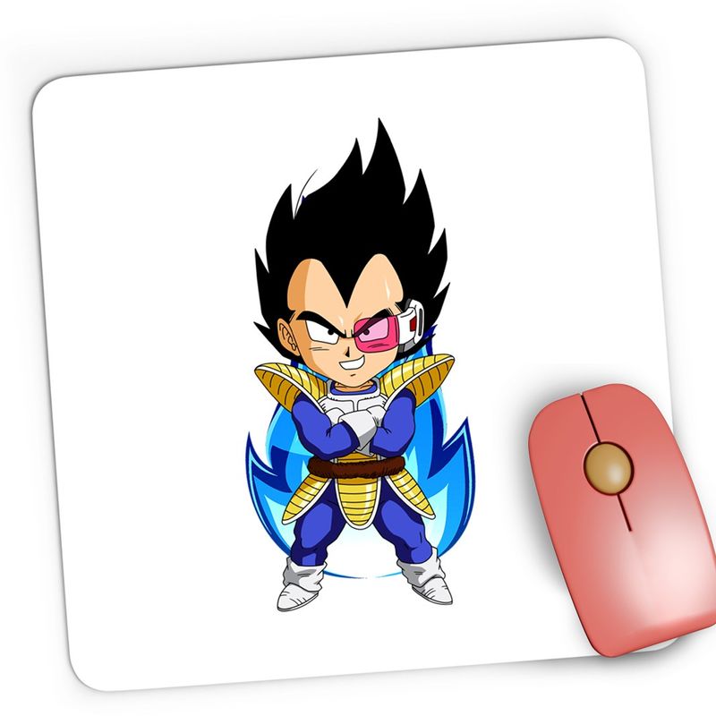 PC, gaming si accesorii - Periferice PC - Mousepad - Mousepad Gaming Dragon Ball Z Vegeta Uragan Master, 21x19 cm - Infinity.ro