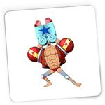 PC, gaming si accesorii - Periferice PC - Mousepad - Mousepad Gaming One Piece Cyborg Frankie Unlimited Red One, 21x19 cm - Infinity.ro