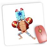 PC, gaming si accesorii - Periferice PC - Mousepad - Mousepad Gaming One Piece Cyborg Frankie Unlimited Red One, 21x19 cm - Infinity.ro