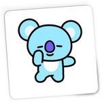 PC, gaming si accesorii - Periferice PC - Mousepad - Mousepad Gaming BT21 Koya BTS K-pop Koala, 21x19 cm - Infinity.ro
