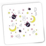 PC, gaming si accesorii - Periferice PC - Mousepad - Mousepad Gaming Sailor Moon Luna Iepuras Stele, 21x19 cm - Infinity.ro