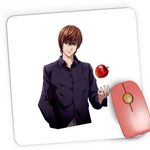 PC, gaming si accesorii - Periferice PC - Mousepad - Mousepad Gaming Death Note Light Yagami Tsugumi Ohba Anime Manga, 21x19 cm - Infinity.ro