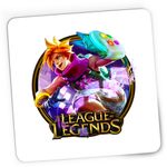 PC, gaming si accesorii - Periferice PC - Mousepad - Mousepad Gaming League of Legends Ezreal Champion Prodigal Explorer, 21x19 cm - Infinity.ro