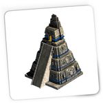 PC, gaming si accesorii - Periferice PC - Mousepad - Mousepad Gaming Age of Empires The Conqueror Maya Aztec Piramida, 21x19 cm - Infinity.ro