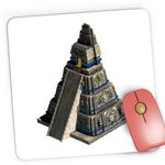 PC, gaming si accesorii - Periferice PC - Mousepad - Mousepad Gaming Age of Empires The Conqueror Maya Aztec Piramida, 21x19 cm - Infinity.ro