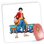 PC, gaming si accesorii - Periferice PC - Mousepad - Mousepad Gaming Desene Animate One Piece Monkey Marinarul, 21x19 cm - Infinity.ro