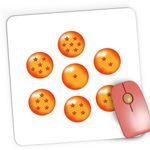 PC, gaming si accesorii - Periferice PC - Mousepad - Mousepad Gaming DragonBall Z Power Balls Anime Manga, 21x19 cm - Infinity.ro
