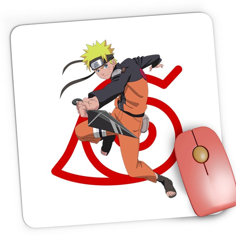 PC, gaming si accesorii - Periferice PC - Mousepad - Mousepad Gaming Naruto Ninja Master Copil Chibi Anime, 21x19 cm - Infinity.ro