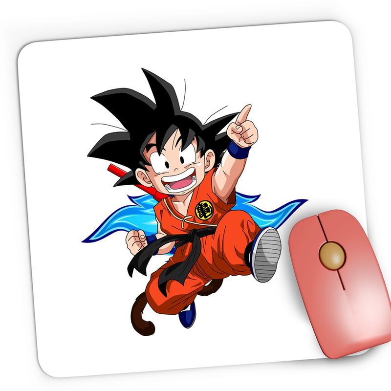 PC, gaming si accesorii - Periferice PC - Mousepad - Mousepad Gaming Valentines Day Dragon Ball Z Son Goku Anime, 21x19 cm - Infinity.ro