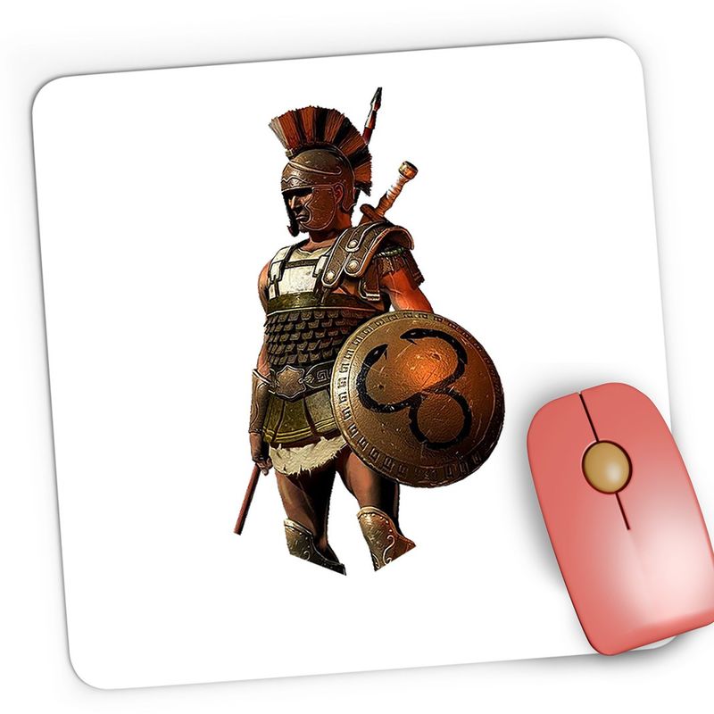 PC, gaming si accesorii - Periferice PC - Mousepad - Mousepad Gaming Age of Empires Soldat Antic Sparta, 21x19 cm - Infinity.ro