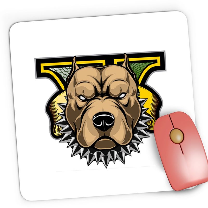 PC, gaming si accesorii - Periferice PC - Mousepad - Mousepad Gaming Amstaff Dog GTA, 21x19 cm - Infinity.ro