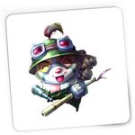 PC, gaming si accesorii - Periferice PC - Mousepad - Mousepad Gaming League of Legends Teemo Champion LoL eSports, 21x19 cm - Infinity.ro