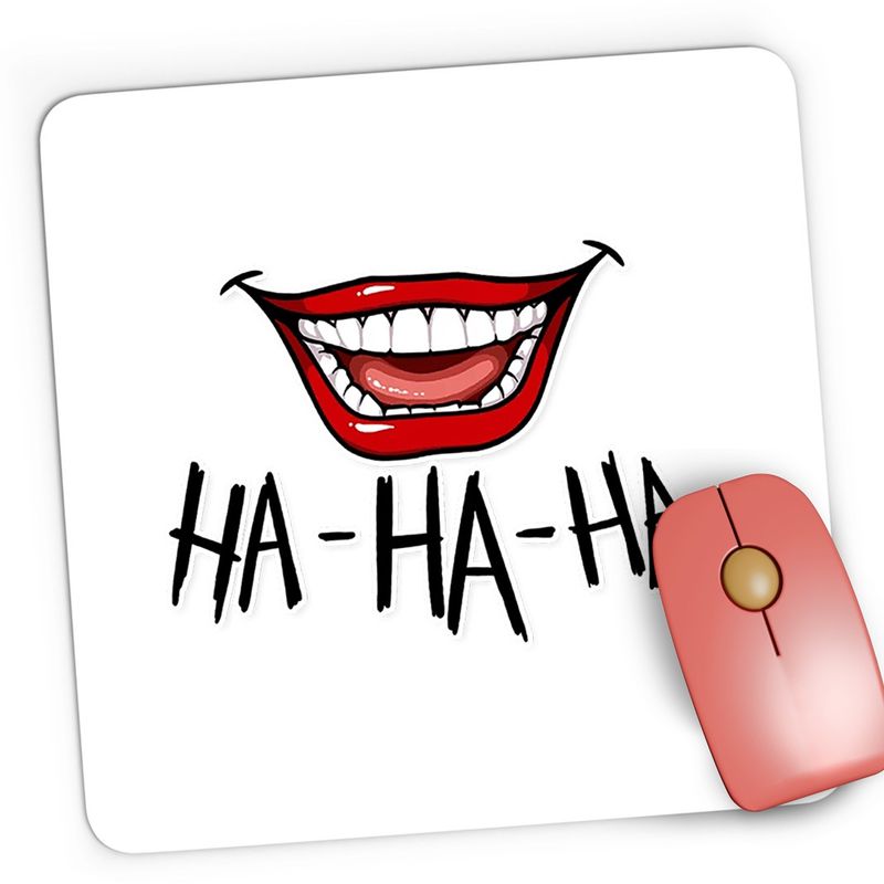 PC, gaming si accesorii - Periferice PC - Mousepad - Mousepad Gaming Joker Gambler Smile GTA Master, 21x19 cm - Infinity.ro