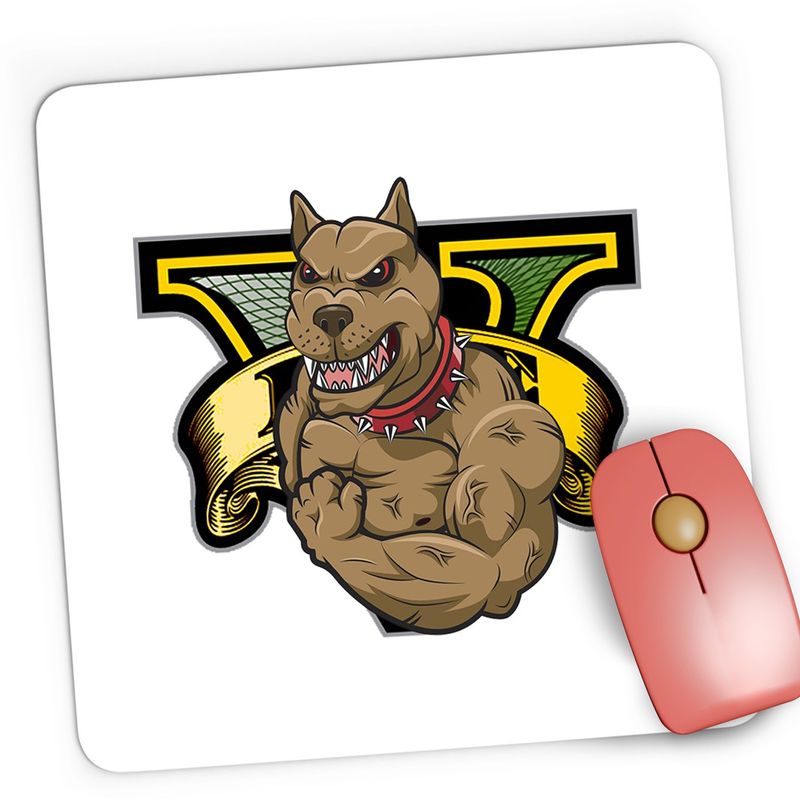PC, gaming si accesorii - Periferice PC - Mousepad - Mousepad Gaming Chop Dog GTA5, 21x19 cm - Infinity.ro