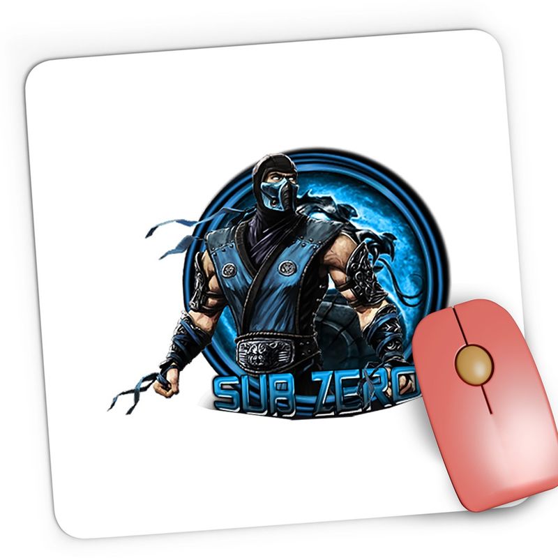 PC, gaming si accesorii - Periferice PC - Mousepad - Mousepad Gaming Mortal Kombat Sadegh Sub-Zero Mythologies Game, 21x19 cm - Infinity.ro