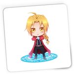 PC, gaming si accesorii - Periferice PC - Mousepad - Mousepad Gaming Edward Elric Fullmetal Alchemist Chibi Anime, 21x19 cm - Infinity.ro