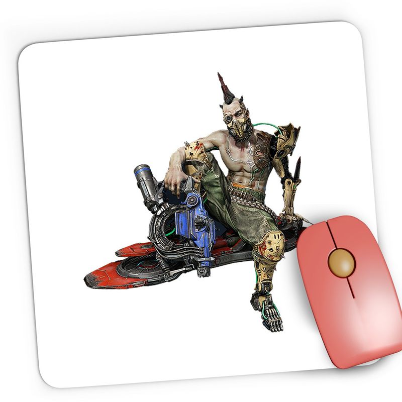 PC, gaming si accesorii - Periferice PC - Mousepad - Mousepad Gaming Quake Doom Shooter Joc Punk, 21x19 cm - Infinity.ro