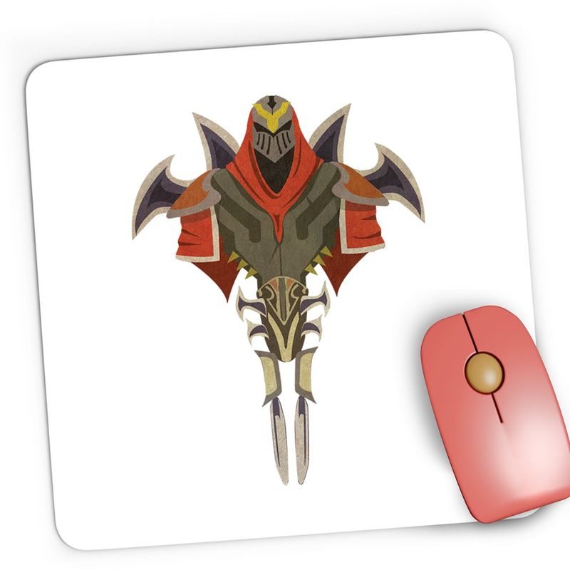 PC, gaming si accesorii - Periferice PC - Mousepad - Mousepad Gaming League of Legends Zed Blade LoL, 21x19 cm - Infinity.ro