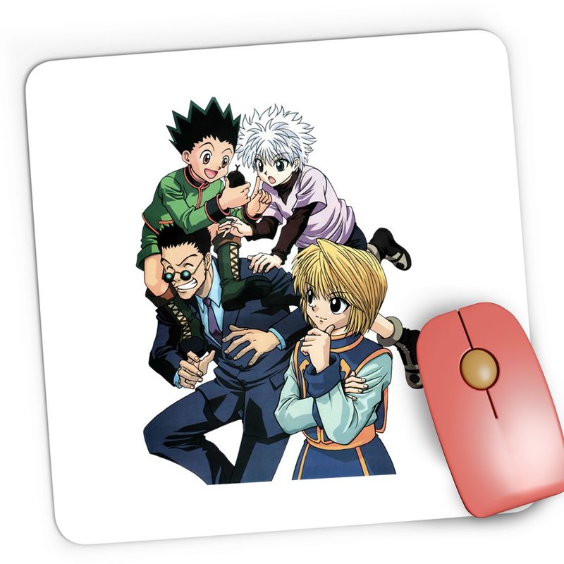 PC, gaming si accesorii - Periferice PC - Mousepad - Mousepad Gaming Hunter x Hunter Team Gang, 21x19 cm - Infinity.ro