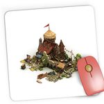 PC, gaming si accesorii - Periferice PC - Mousepad - Mousepad Gaming Age of Empires Taberna Bar Perioada Medievala Han, 21x19 cm - Infinity.ro