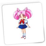 PC, gaming si accesorii - Periferice PC - Mousepad - Mousepad Gaming Sailor Moon Chibiusa Pink Bebe Girl, 21x19 cm - Infinity.ro