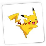 PC, gaming si accesorii - Periferice PC - Mousepad - Mousepad Gaming Pokemon Go Card Pikachu, 21x19 cm - Infinity.ro