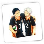 PC, gaming si accesorii - Periferice PC - Mousepad - Mousepad Gaming Haikyuu Echipa Volei Kageyama Hinata Haikyu!!, 21x19 cm - Infinity.ro