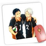 PC, gaming si accesorii - Periferice PC - Mousepad - Mousepad Gaming Haikyuu Echipa Volei Kageyama Hinata Haikyu!!, 21x19 cm - Infinity.ro