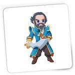 PC, gaming si accesorii - Periferice PC - Mousepad - Mousepad Gaming Dota 2 Admiral Kunkka Valve Game Dota2, 21x19 cm - Infinity.ro