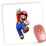 PC, gaming si accesorii - Periferice PC - Mousepad - Mousepad Gaming New Super Mario Bros Nintendo Game, 21x19 cm - Infinity.ro