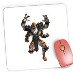 PC, gaming si accesorii - Periferice PC - Mousepad - Mousepad Gaming Mortal Kombat Goro Four Arms Fight Arena, 21x19 cm - Infinity.ro