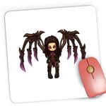 PC, gaming si accesorii - Periferice PC - Mousepad - Mousepad Gaming StarCraft 2 Queen Of Blades Video Game, 21x19 cm - Infinity.ro