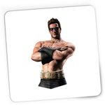 PC, gaming si accesorii - Periferice PC - Mousepad - Mousepad Gaming Mortal Kombat Johny Cage Sonya Jones Fitness Boxing, 21x19 cm - Infinity.ro