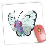 PC, gaming si accesorii - Periferice PC - Mousepad - Mousepad Gaming Pokemon Butterfly Sword Cards, 21x19 cm - Infinity.ro