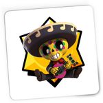 PC, gaming si accesorii - Periferice PC - Mousepad - Mousepad Gaming Poco Brawl Stars, 21x19 cm - Infinity.ro