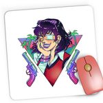 PC, gaming si accesorii - Periferice PC - Mousepad - Mousepad Gaming Kakegurui Midari Ikishima Joker Anime, 21x19 cm - Infinity.ro