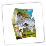 PC, gaming si accesorii - Periferice PC - Mousepad - Mousepad Gaming The Promised Neverland Emma Aventuri Fantasy, 21x19 cm - Infinity.ro